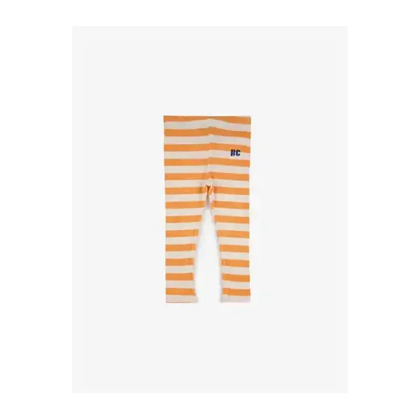 Bobo Choses Baby Yellow Stripes Leggings